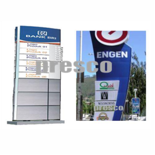 rangka pylon sign | MESIN PRESCO INDONESIA
