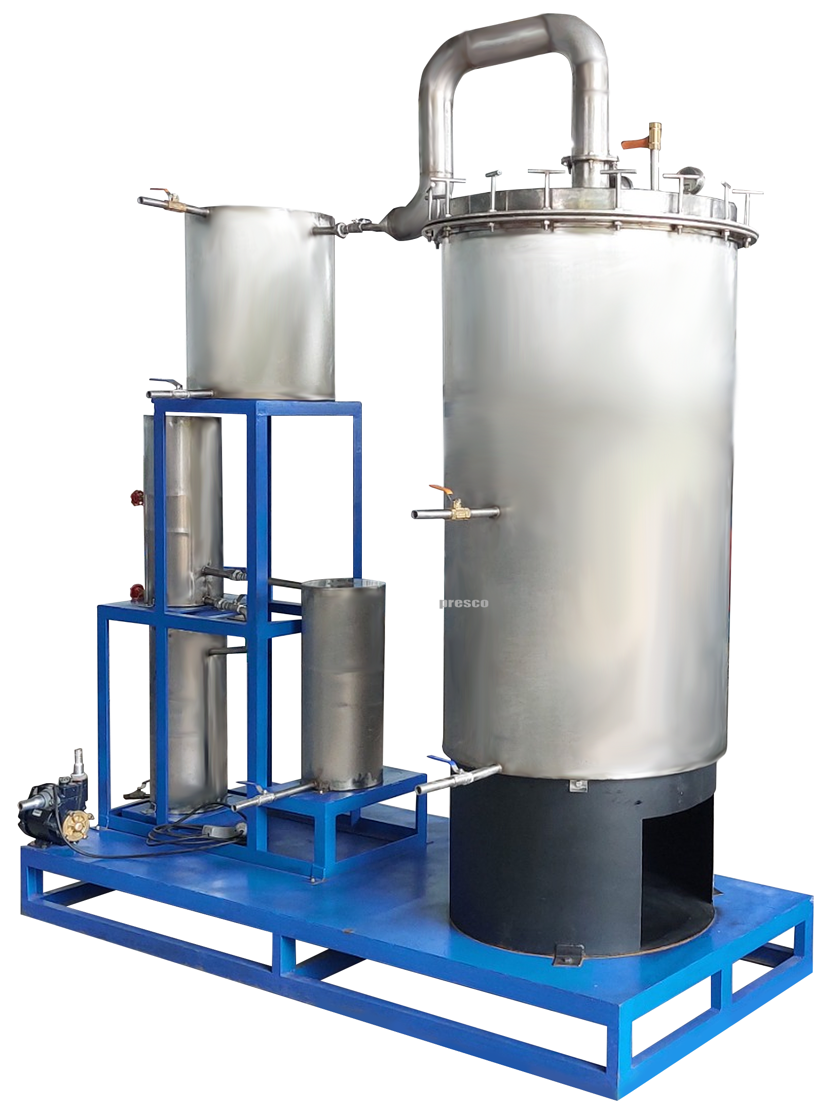 Mesin Penyuling Minyak Atsiri Transparan | MESIN PRESCO INDONESIA